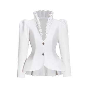 Vintage Victorian Blazer Jacket Steampunk Edwardian Costume Elegant Retro